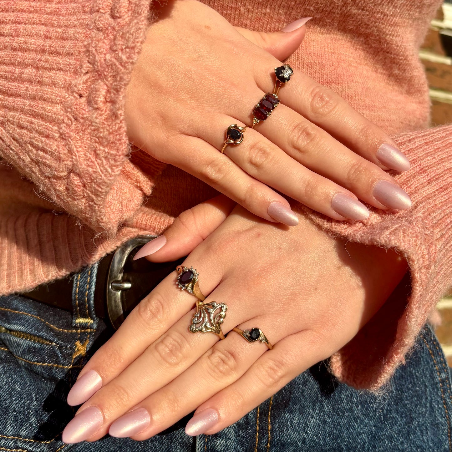 Vintage Gold Sapphire Ring
