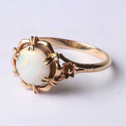Vintage Gold Opal Ring
